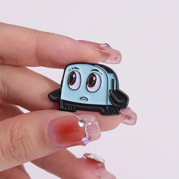 Hot Topic | Jewelry | Brave Little Toaster Pin | Poshmark